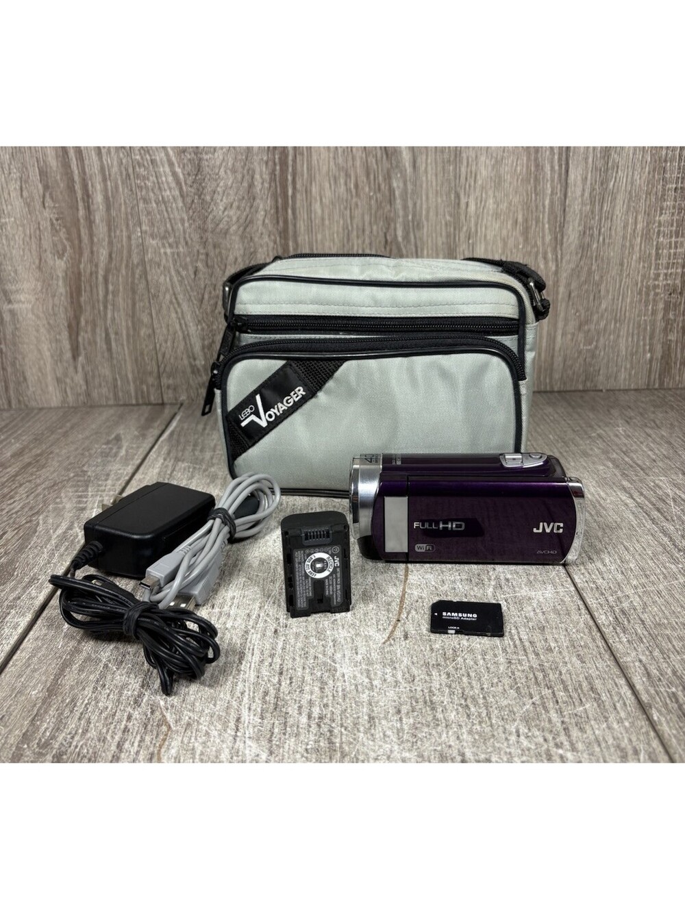 JVC GZ-EX210 2 GB Camcorder - Black - For Parts - Read Description